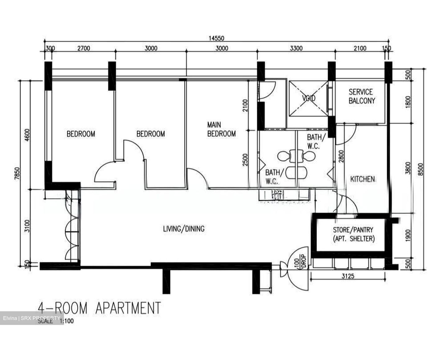 Blk 239 Compassvale Plains (Sengkang), HDB 4 Rooms #618679501